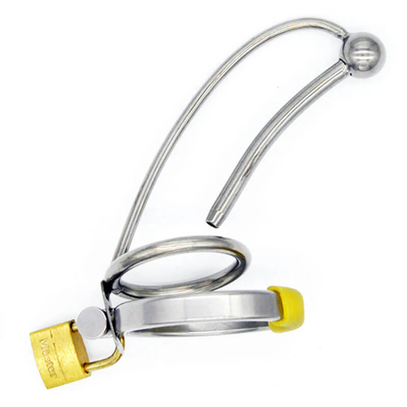 Chastity Lock Urethral Sound Dilators Penis Plug - Image 2