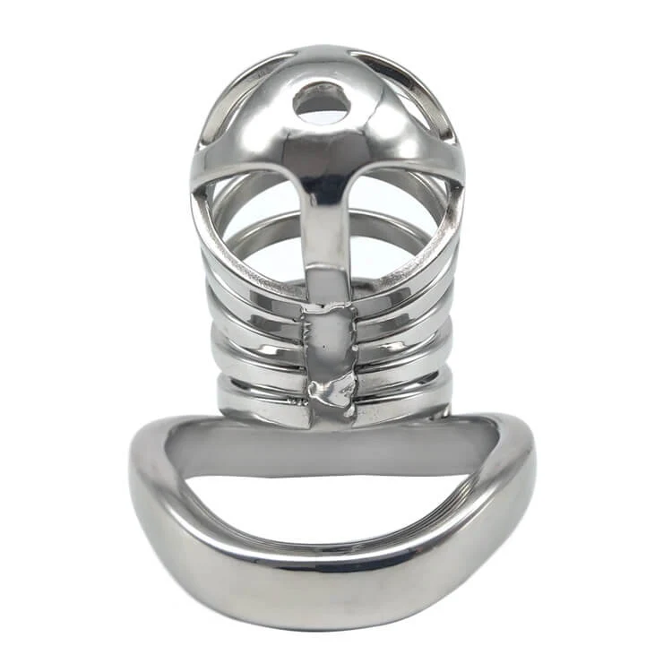 Steel Male Chastity Cage 3.0 inches - Image 2
