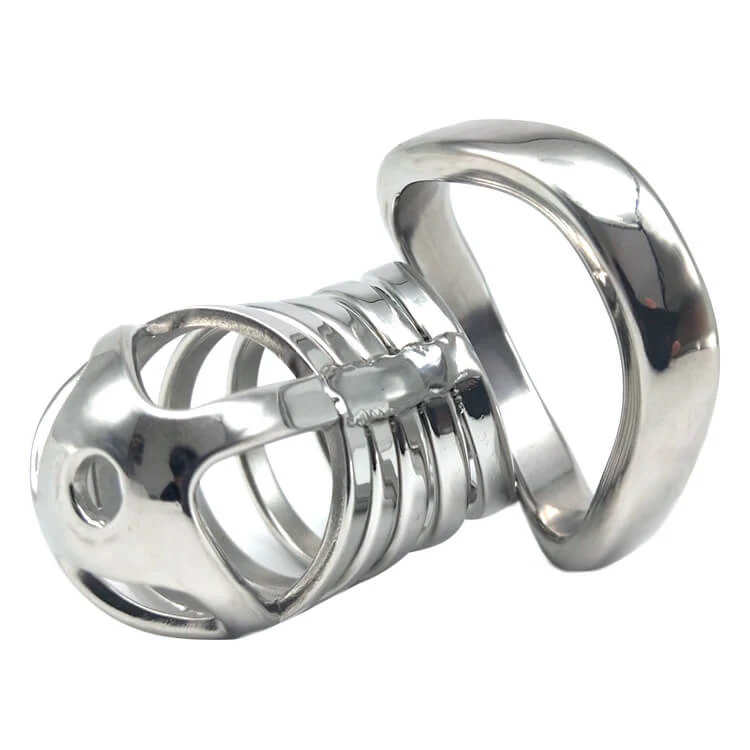 Steel Male Chastity Cage 3.0 inches - Image 5