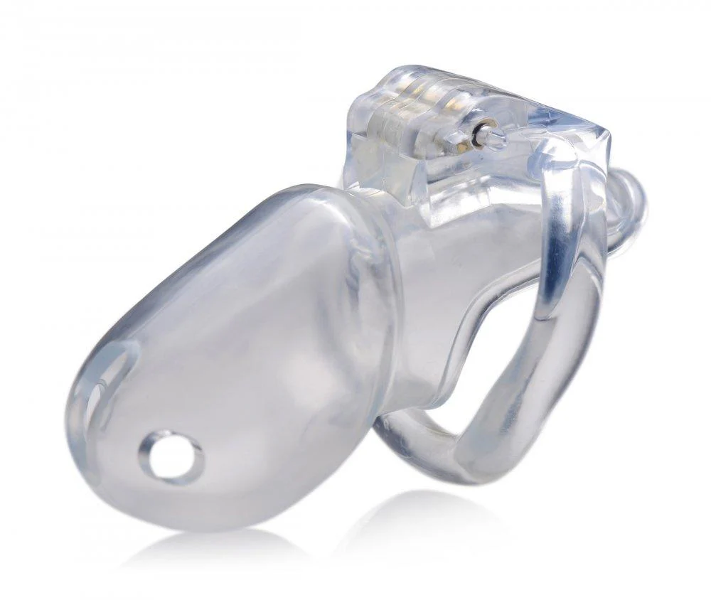 Clear Captor Chastity Cage - Large - Image 2