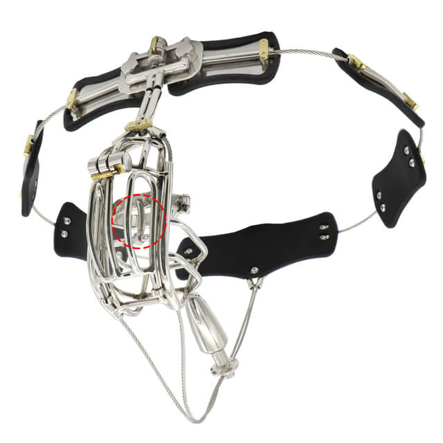 Clip Cage Stainless Steel Chastity Bel - Image 6