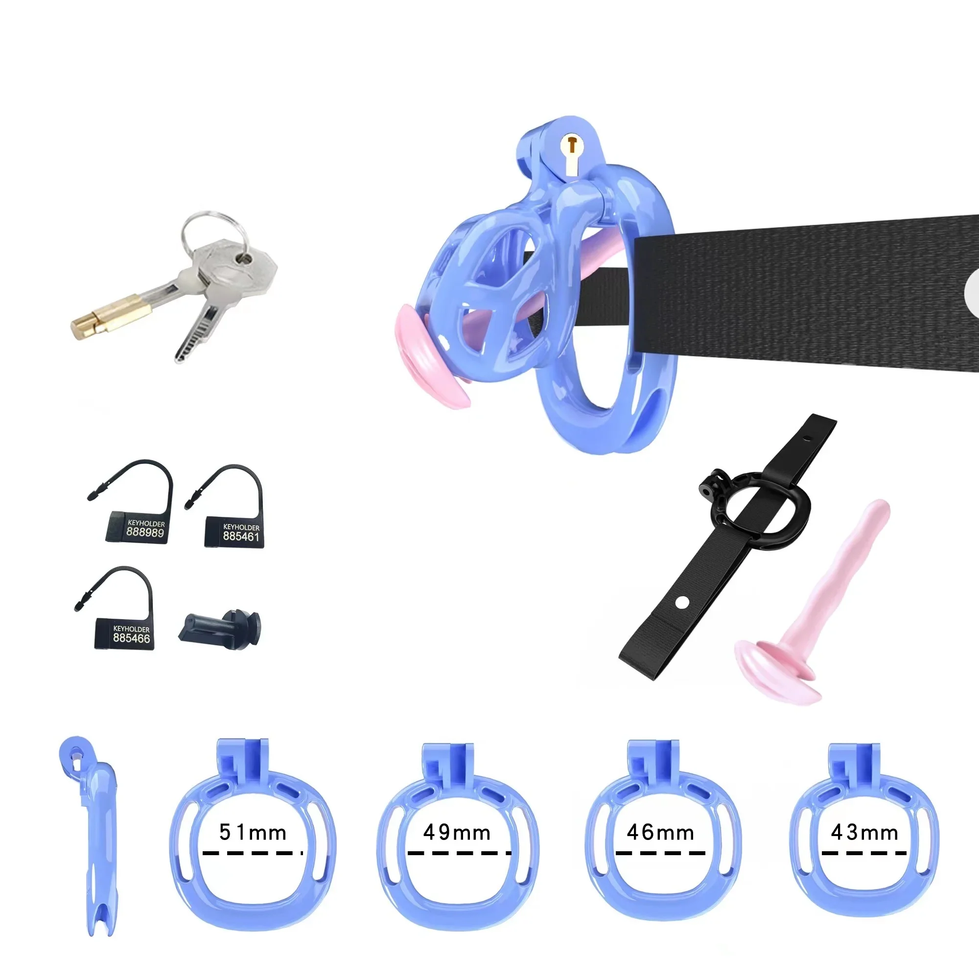 Cobra Chastity Set With Belt - Image 15