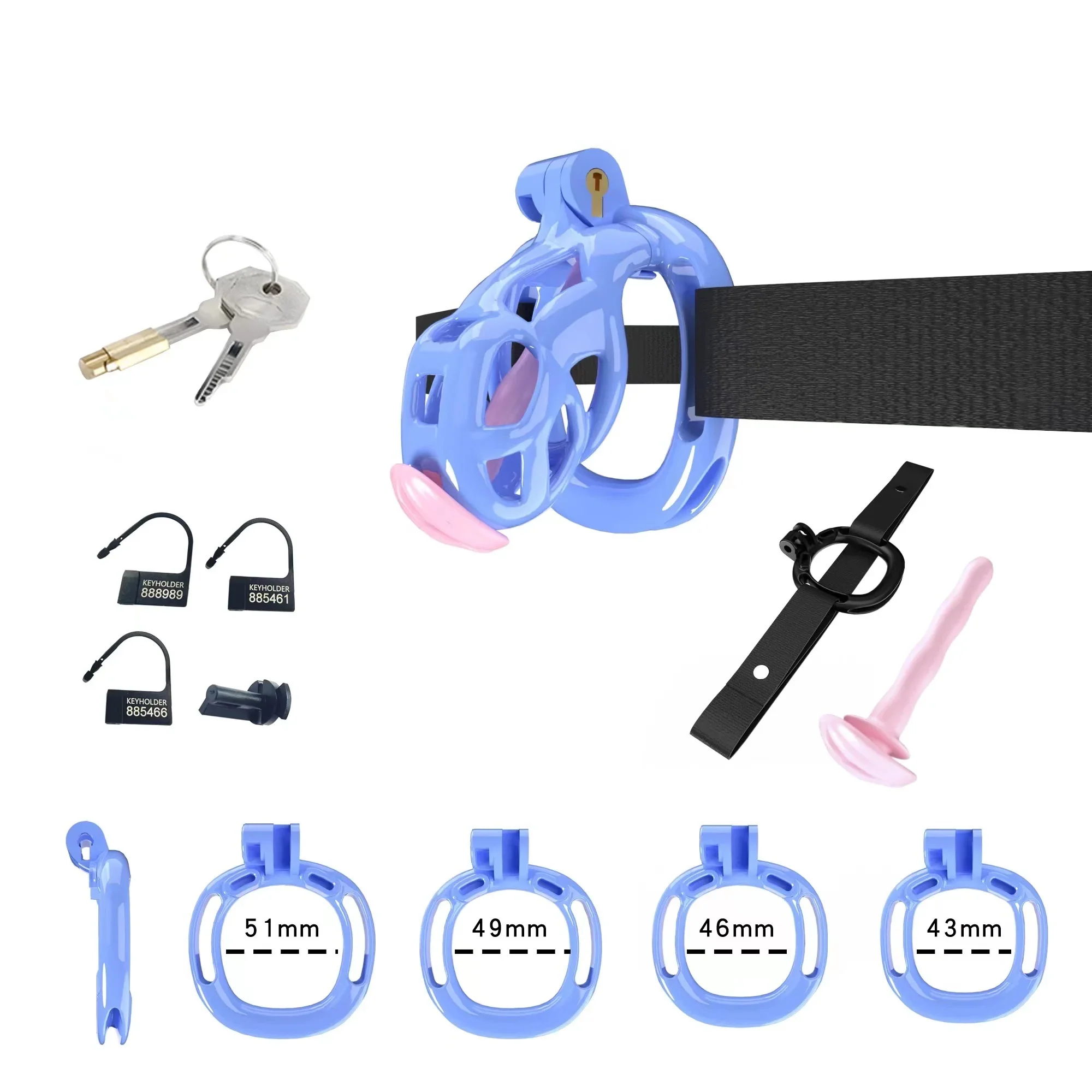 Cobra Chastity Set With Belt - Image 17