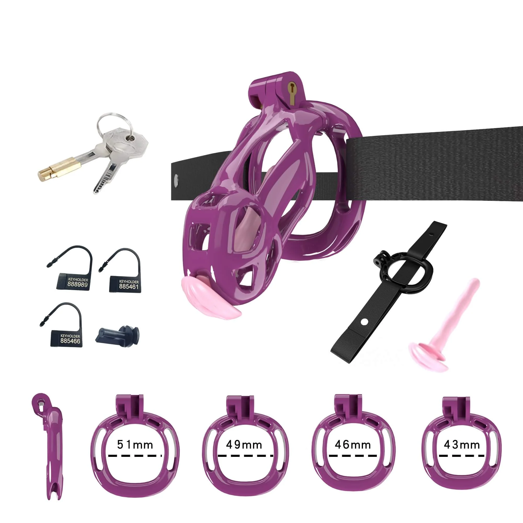 Cobra Chastity Set With Belt - Image 20