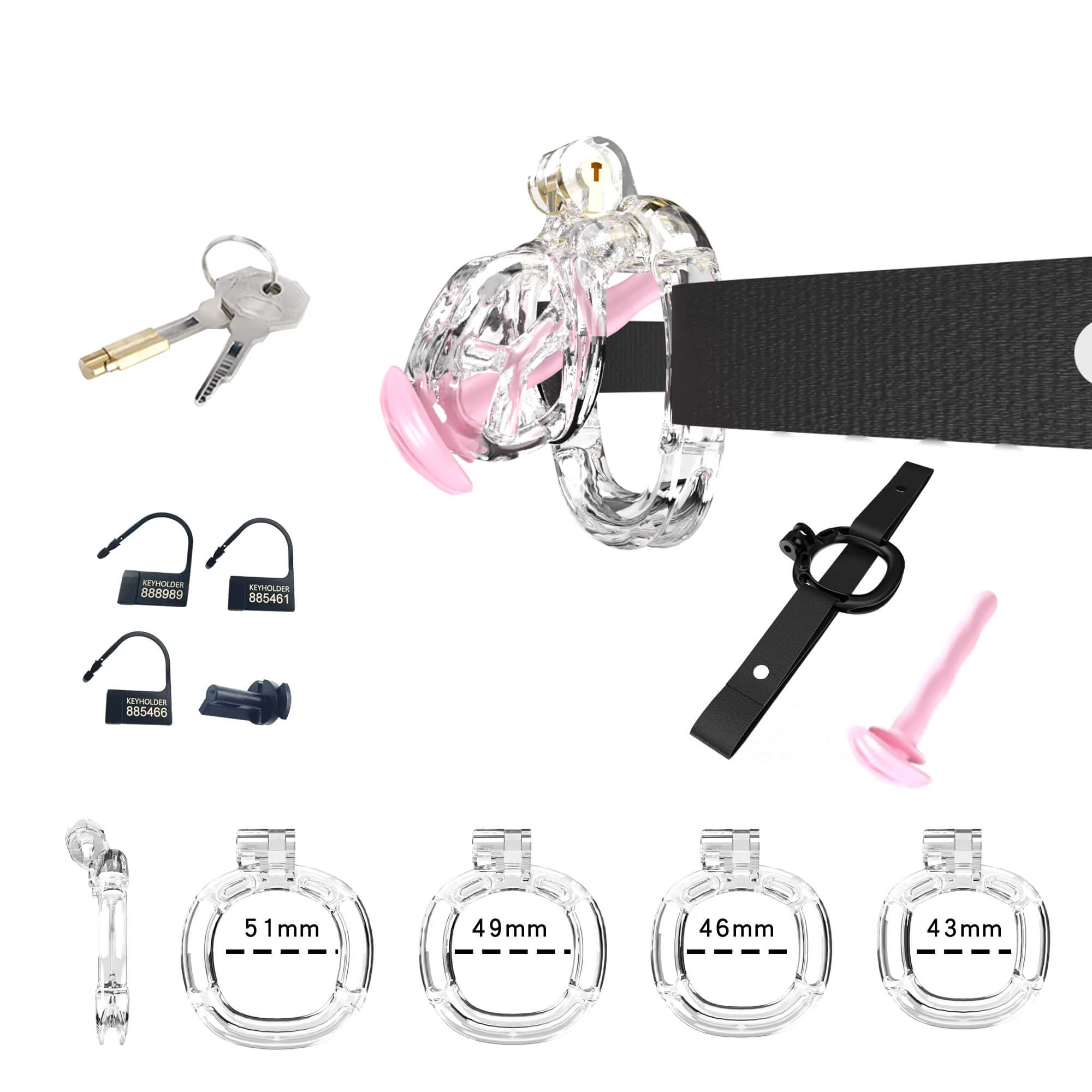 Cobra Chastity Set With Belt - Image 21