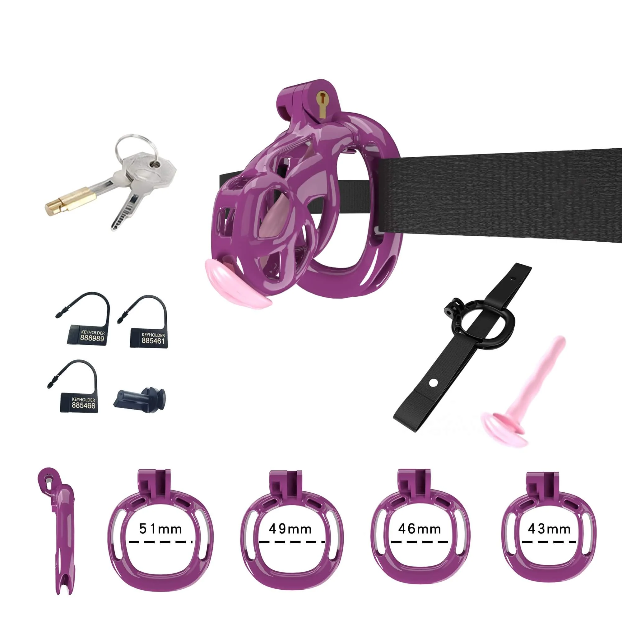 Cobra Chastity Set With Belt - Image 23