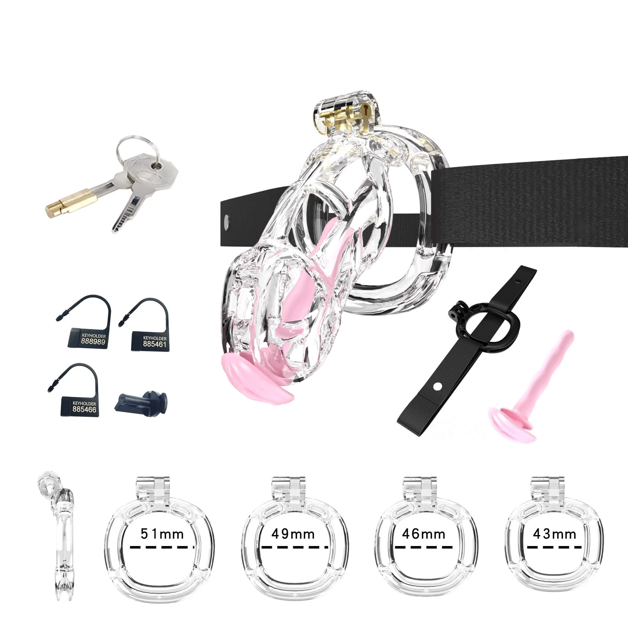 Cobra Chastity Set With Belt - Image 24