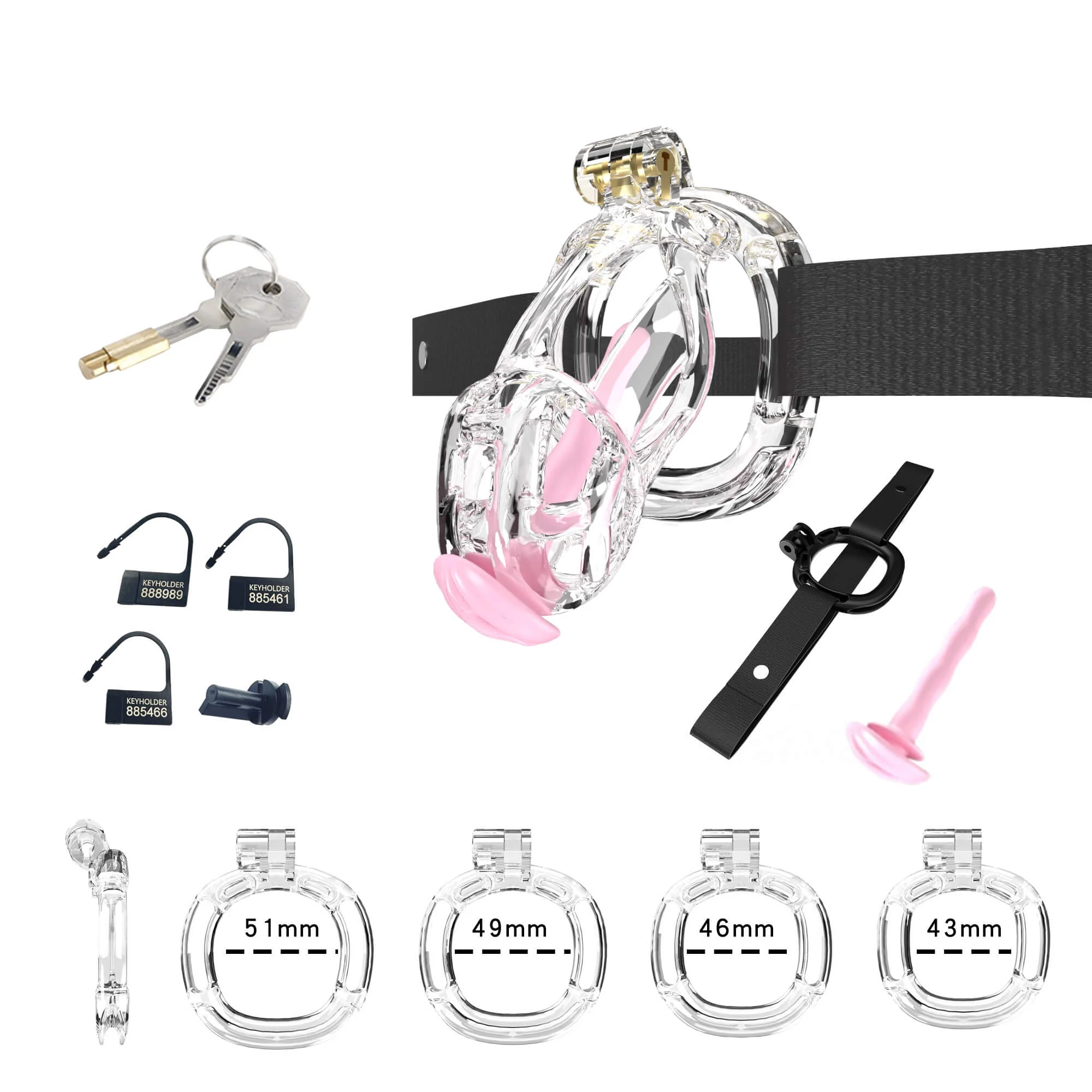 Cobra Chastity Set With Belt - Image 25