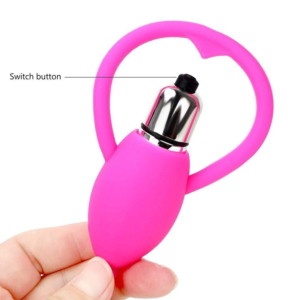 Colorful Vibrating Beaded Penis Plug - Image 9