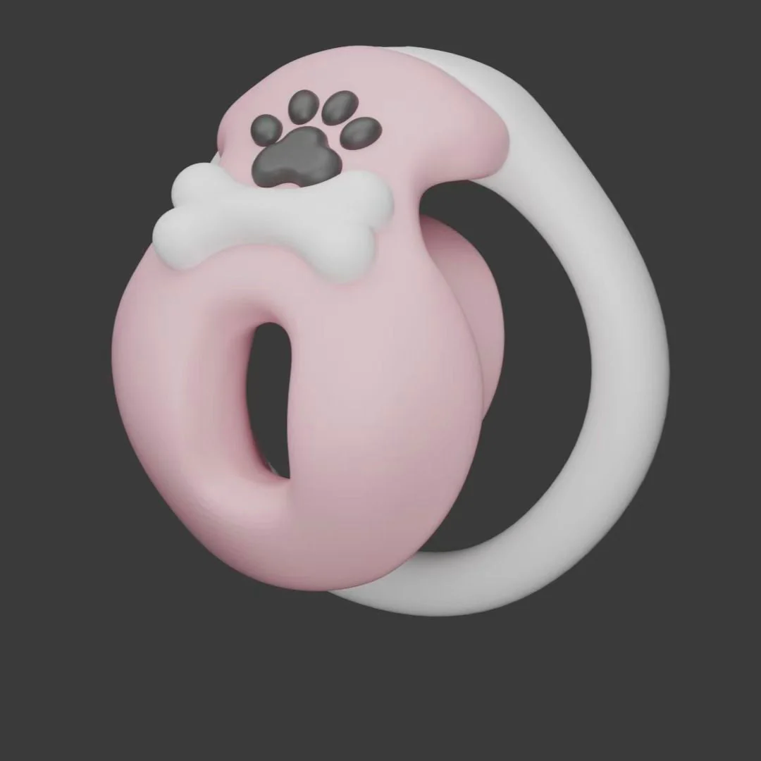 Cute Beast Claw Pot Lid Chastity Device - Image 2