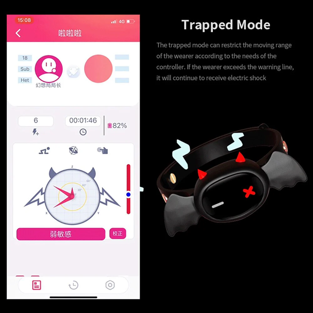 APP Remote Control Devil Collar Adjustable - Image 8