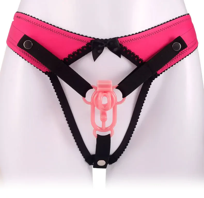 DIY Fem-Front Clip with Sissy Chastity Lock