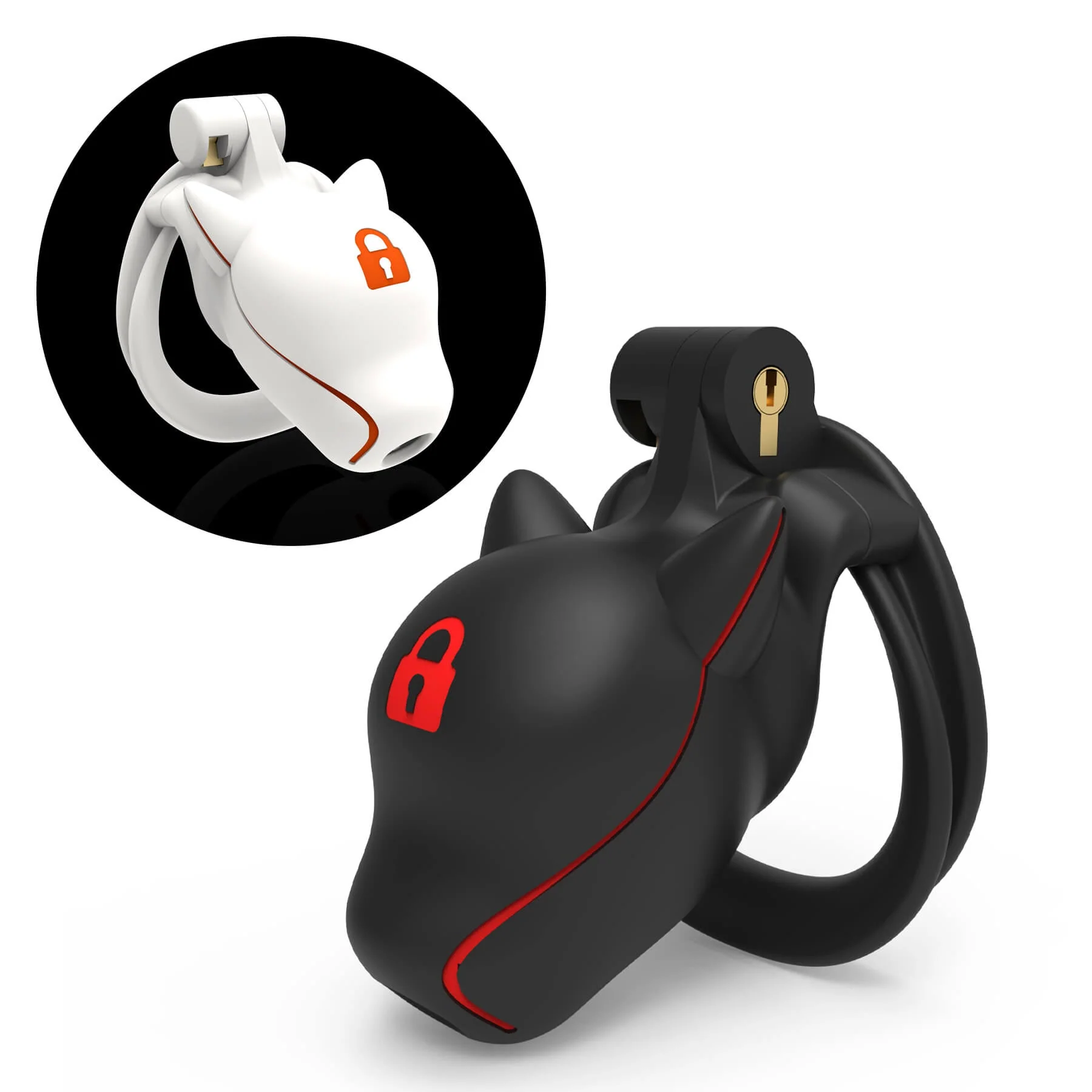 Dog Head Chastity Cage