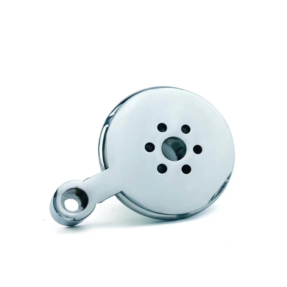 Double Screw Negative Chastity Cage With Catheter - Image 6