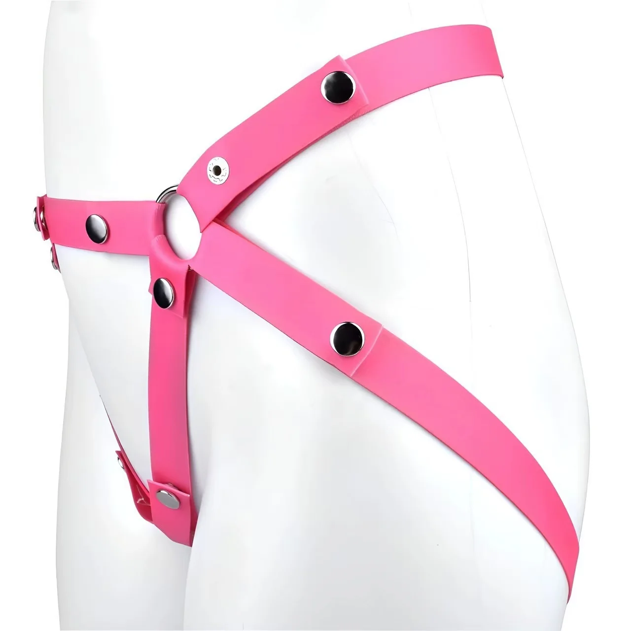 Elastic Chastity Waist Strap - Image 6