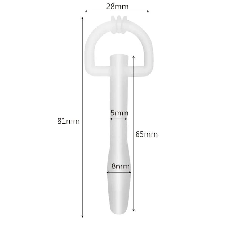 Elastic Urethral Stretcher Silicone Penis Plug - Image 2