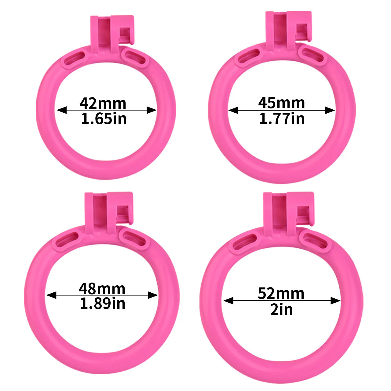 Flat Pink Cock Cage with Urethral - Image 10