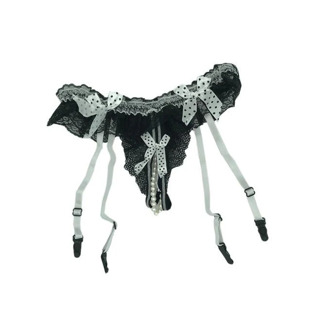 Slutty Sissy Garter Belt Set - Image 7