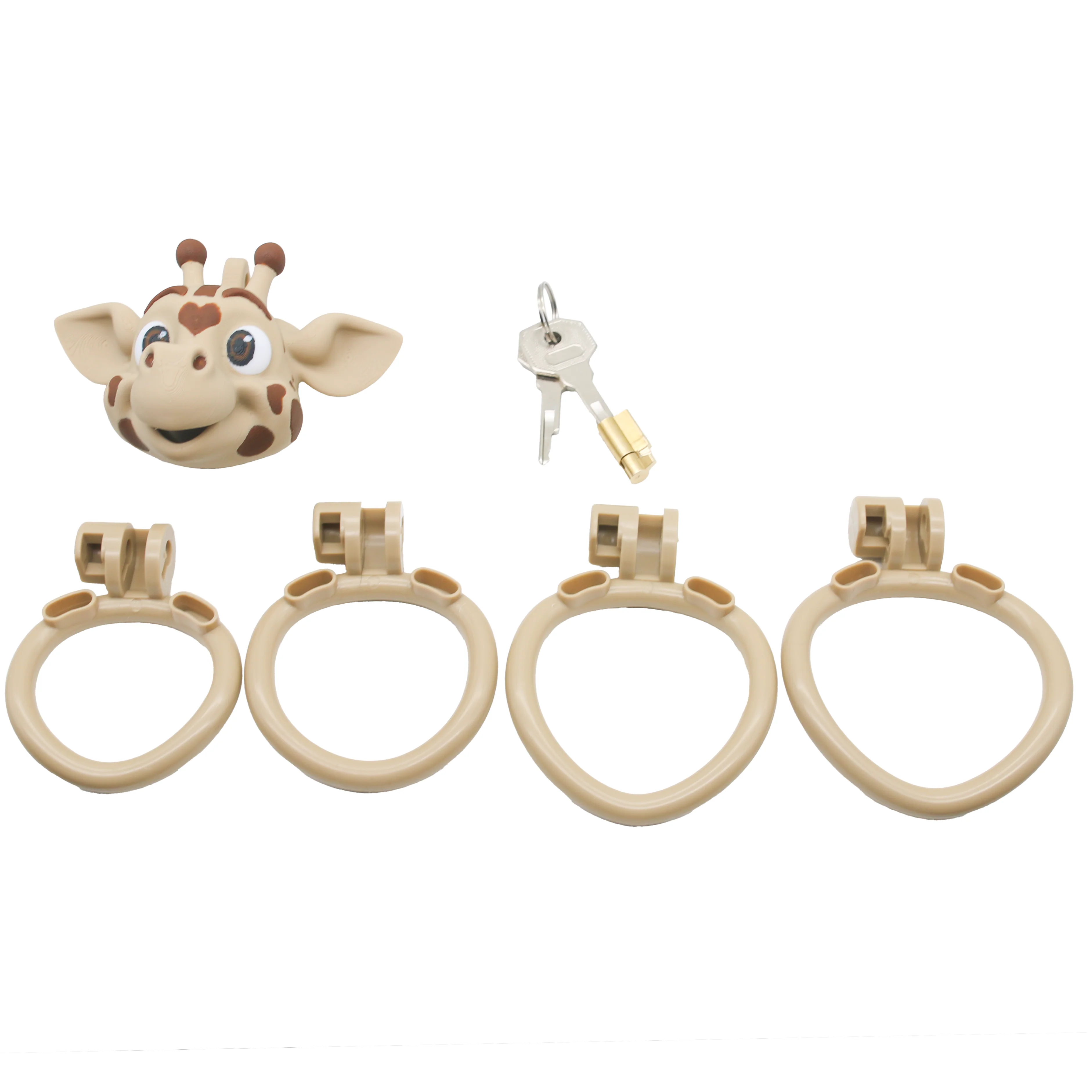 Giraffe Head Chastity Cage - Image 2