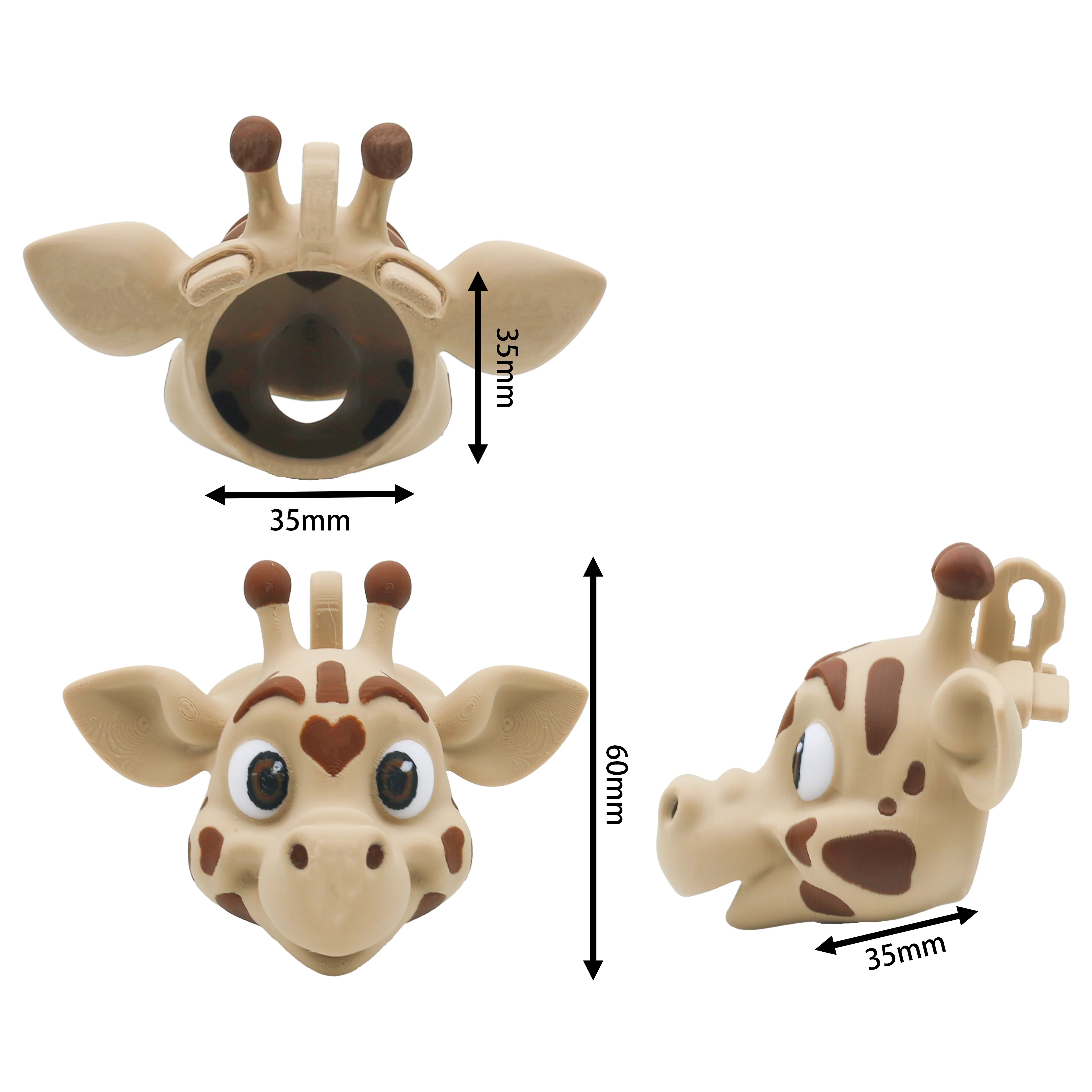 Giraffe Head Chastity Cage - Image 3