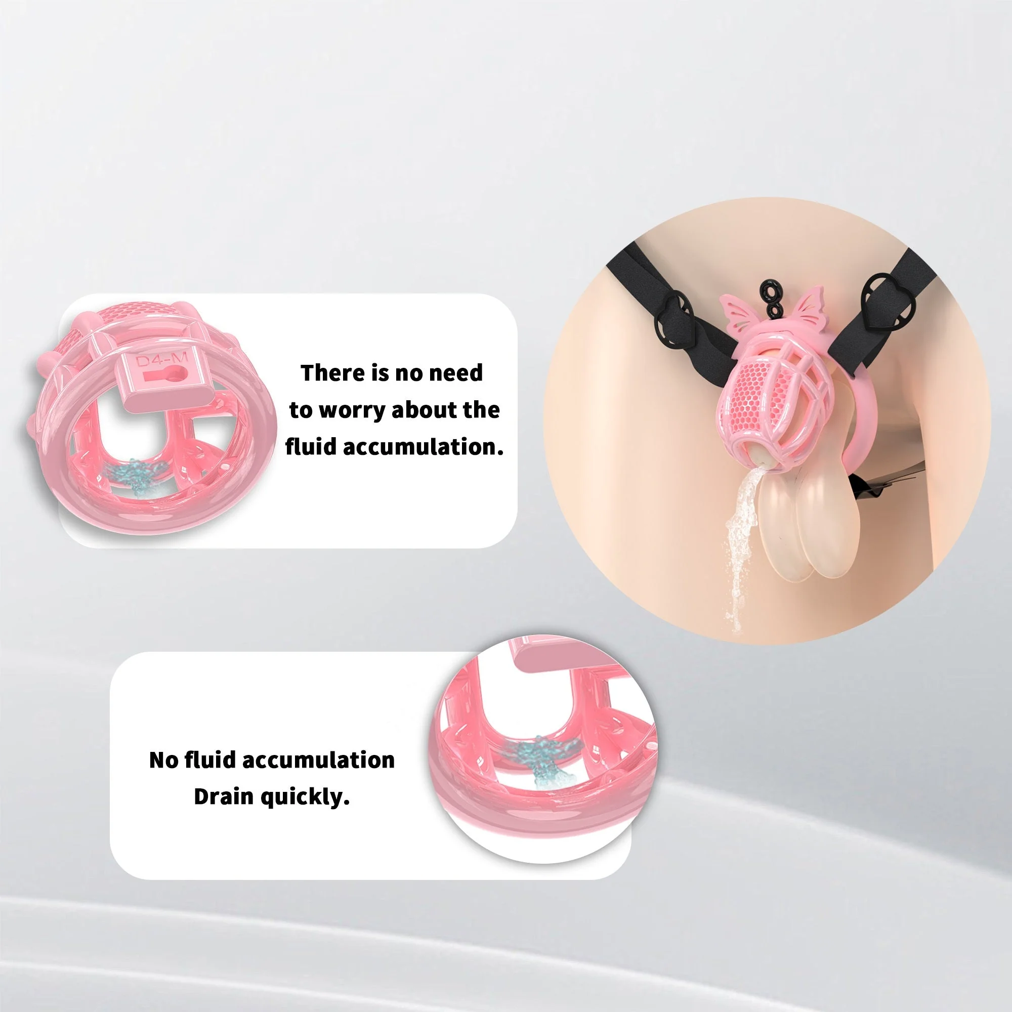 Honeycomb Invisible Chastity Cage - Image 7