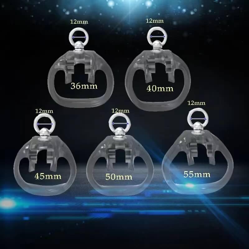 HT-V4 Cage with Binding Loop Ring Male Chastity Device - Image 10