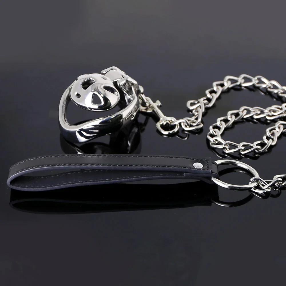 HT-V4 Flower Traction Chastity Cage with Belt - Image 3