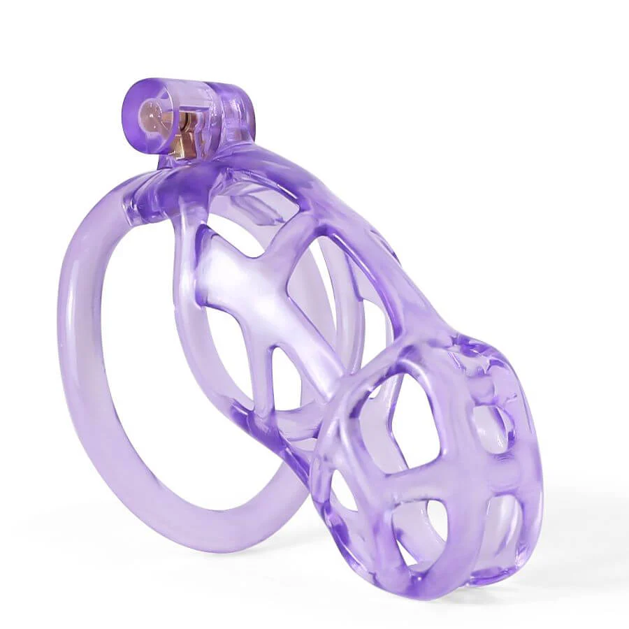 Ice Vision Desigh Purple Mamba Chastity Cage - Image 3