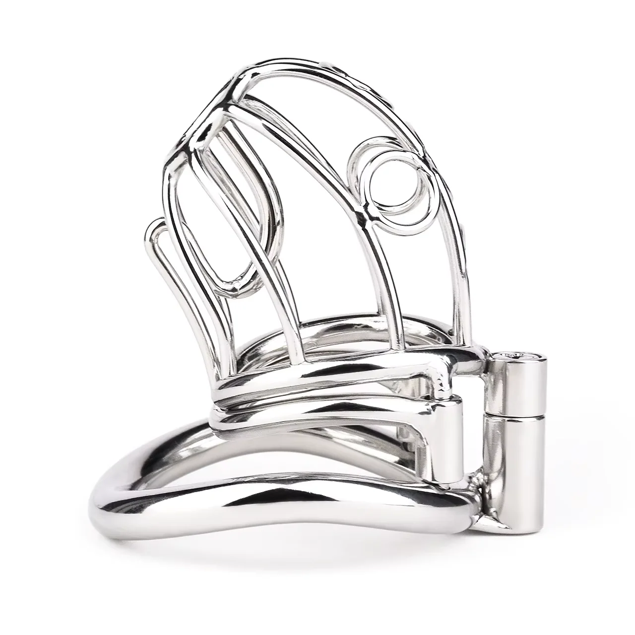 Integrated PA Steel Chastity Cage - Image 3