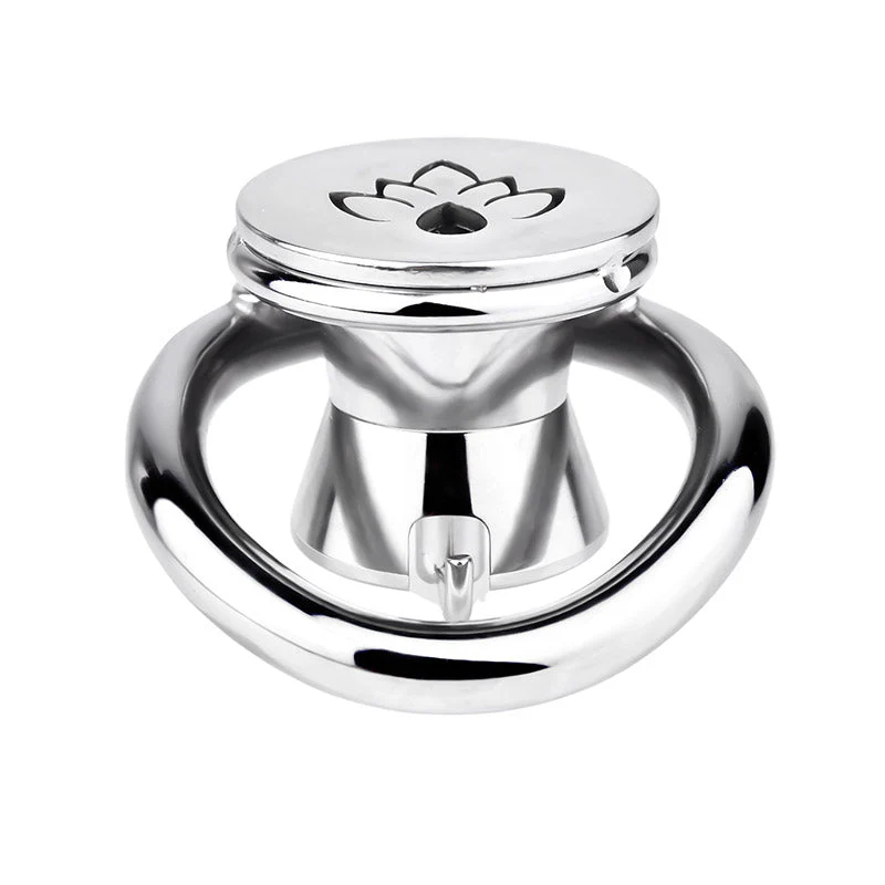 Inverted Prince Albert Piercing Chastity Cage - Image 6