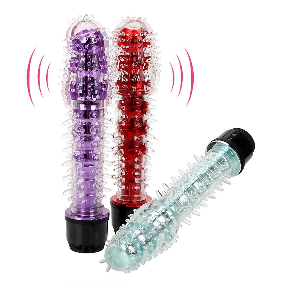 Jelly Dildo Multi-Speed Penis Vibrator - Image 3
