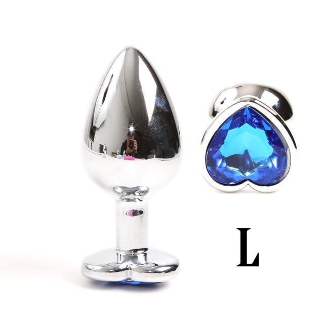 Jeweled Butt Plug & Vibrator Set - Image 4