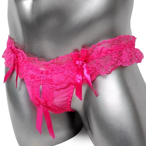 Lace & Bows Sissy Thong - Image 2