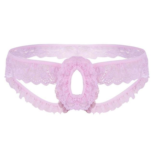 Sissy Aria Crotchless Panties