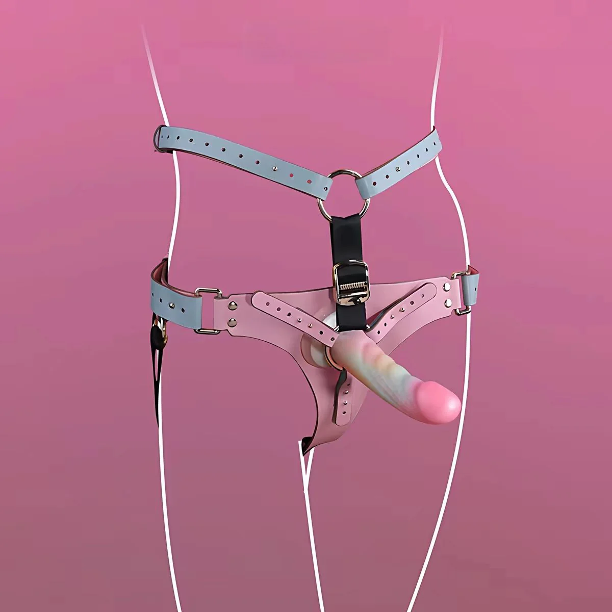Lala Lockable Panty Chastity Belt - Image 2