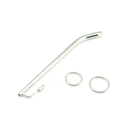 Large Hollow Urinary Catheter Penis Plug - Image 8