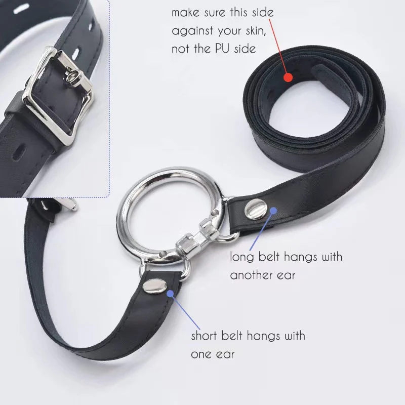 Leather Belt for Chastity Cage - Image 2