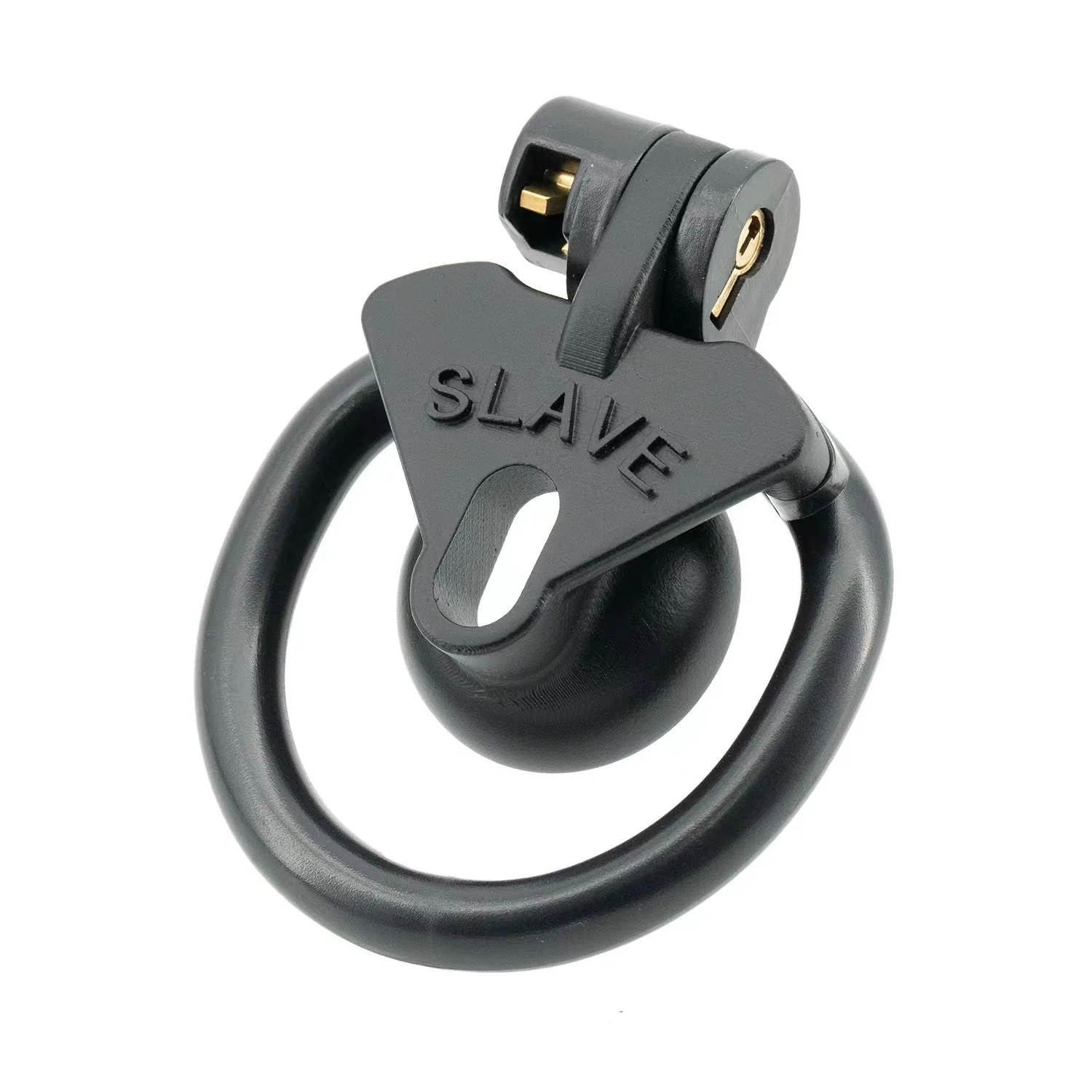 Light Negative SLAVE Chastity Cage - Image 2