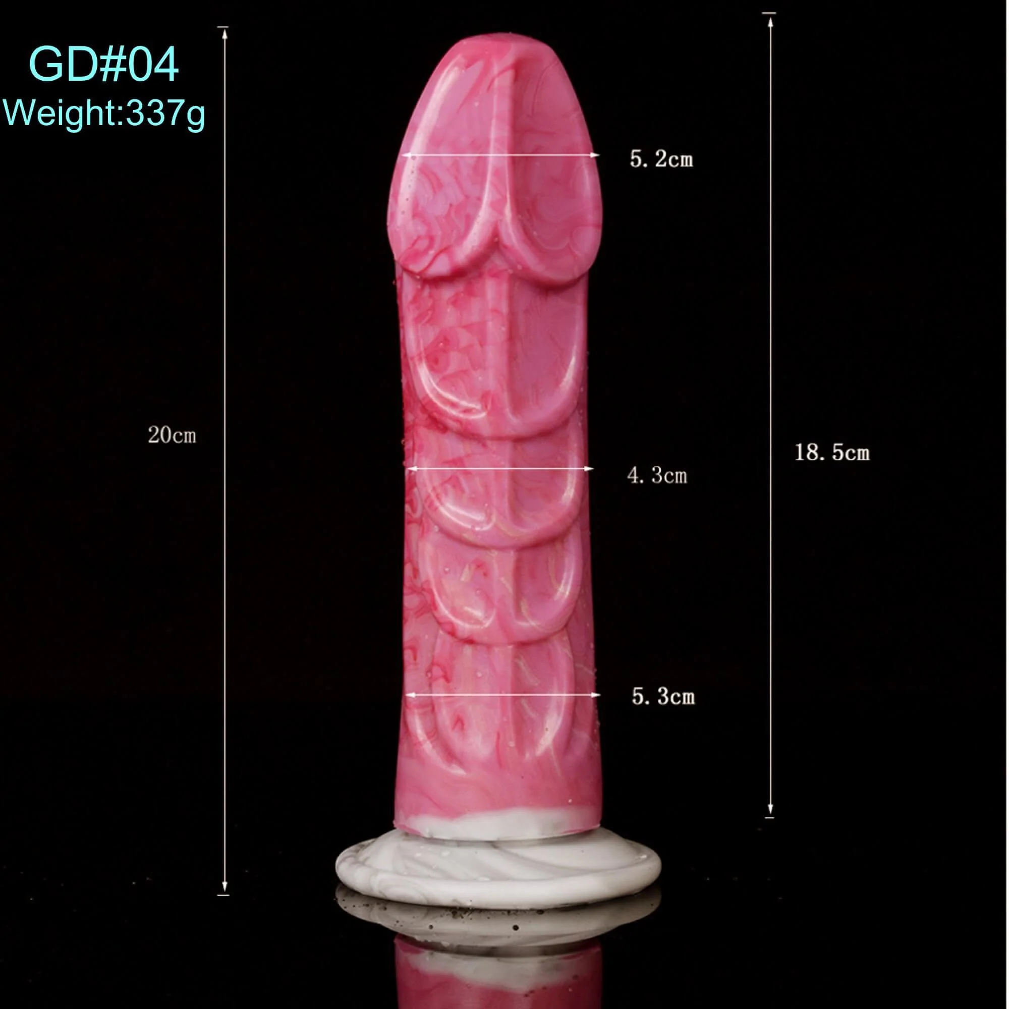 Liquid Silica Gel Profile Dildo - Image 2