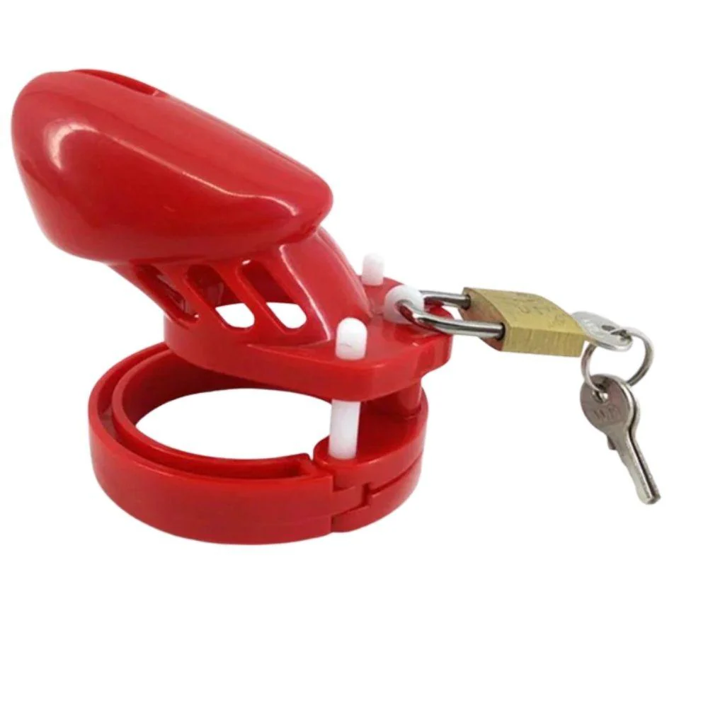 Red Plastic Cage 3.15 inches and 3.94 inches long - Image 8