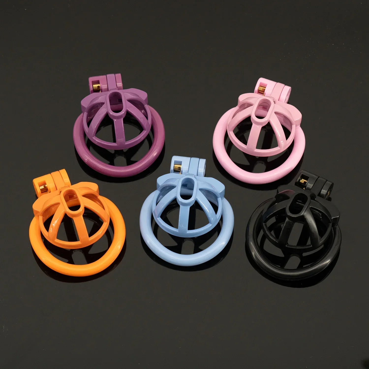 Light Cute Hollow Small Bowl Chastity Cage - Image 2