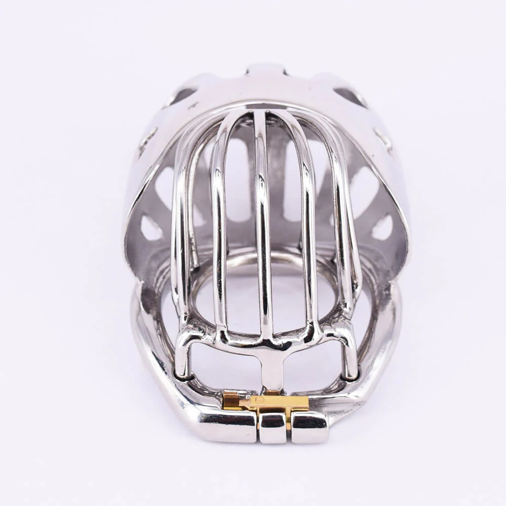 Male Cock Cage with Scrotum Testicle Pouch - Image 3