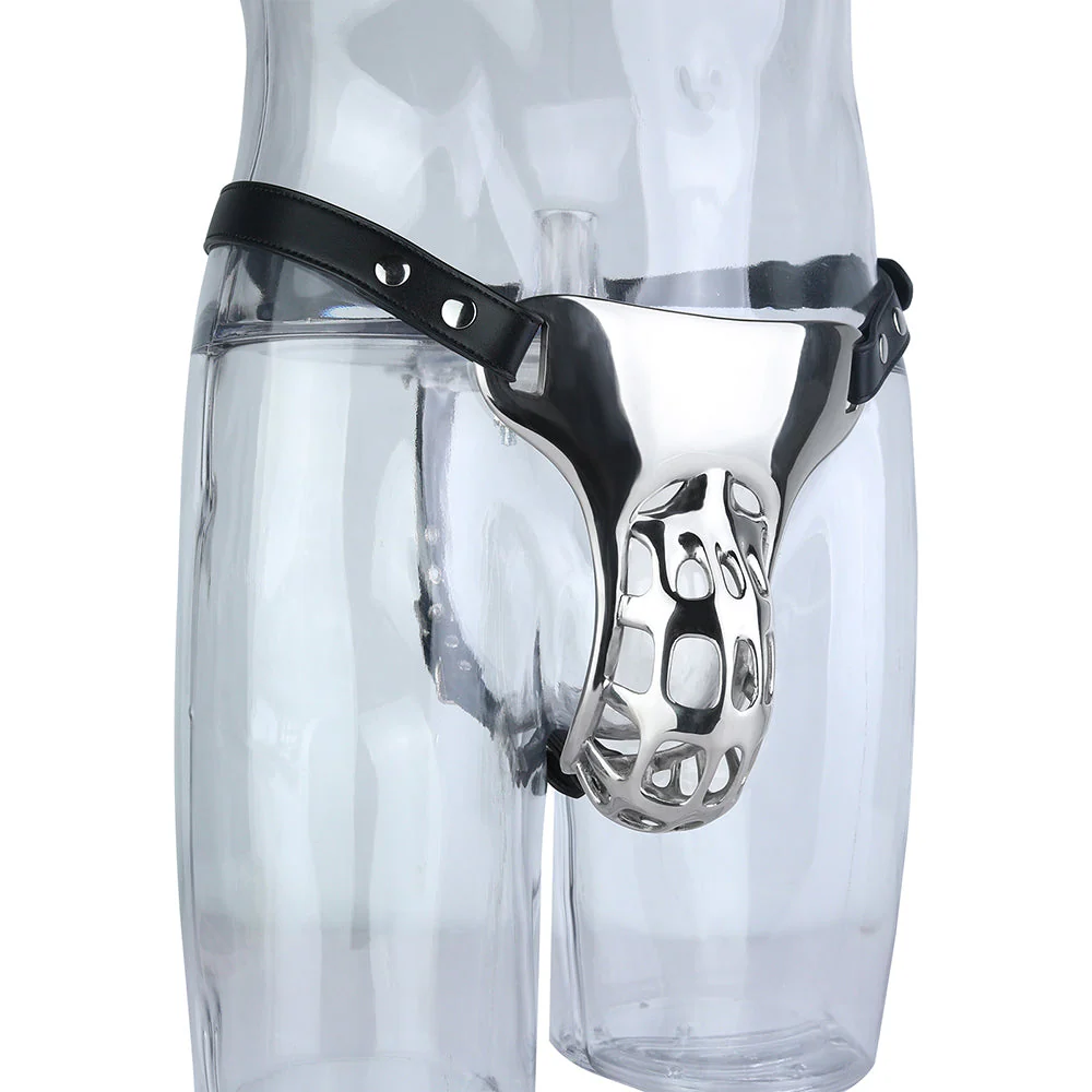 Male Wearable Chastity Cage - Image 9