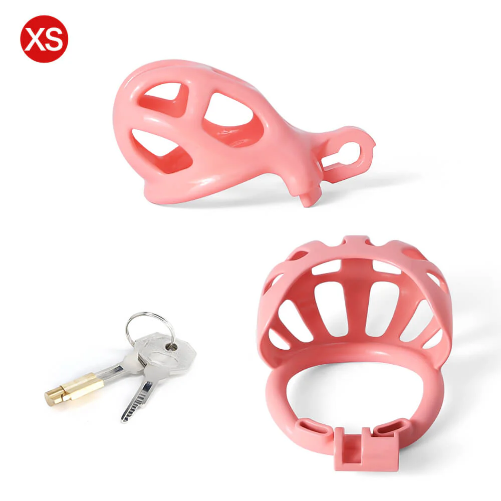 Pink Mamba Chastity Cage With Balls Cage - Image 6