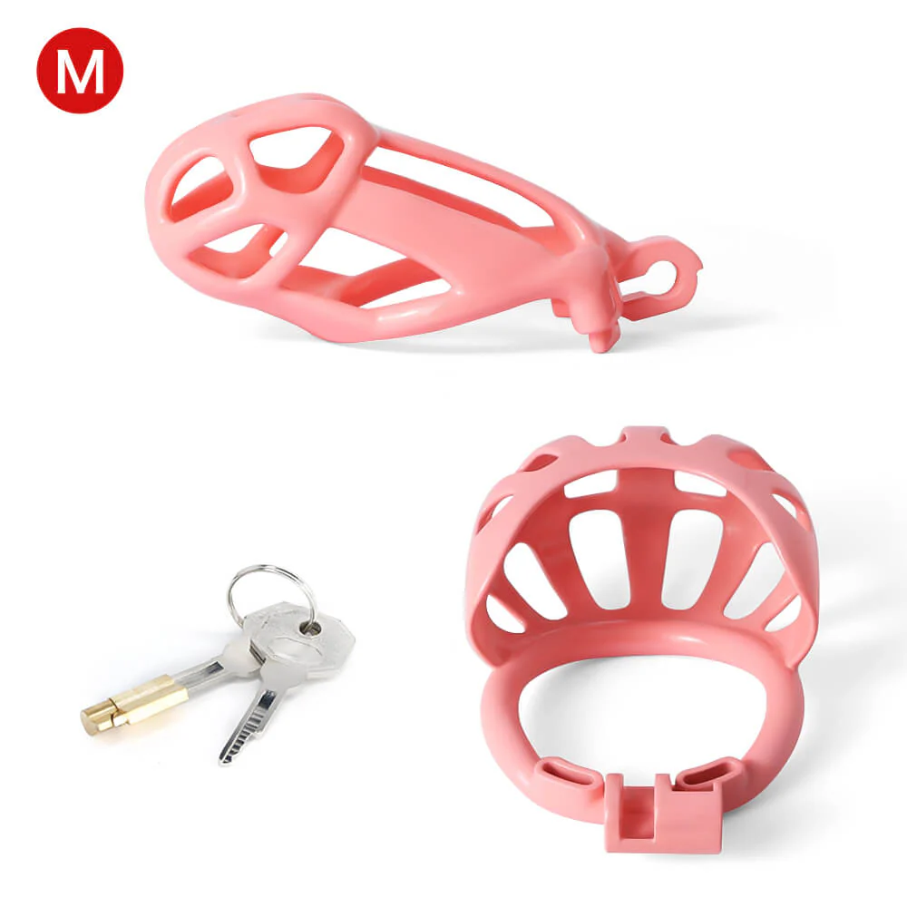 Pink Mamba Chastity Cage With Balls Cage - Image 7