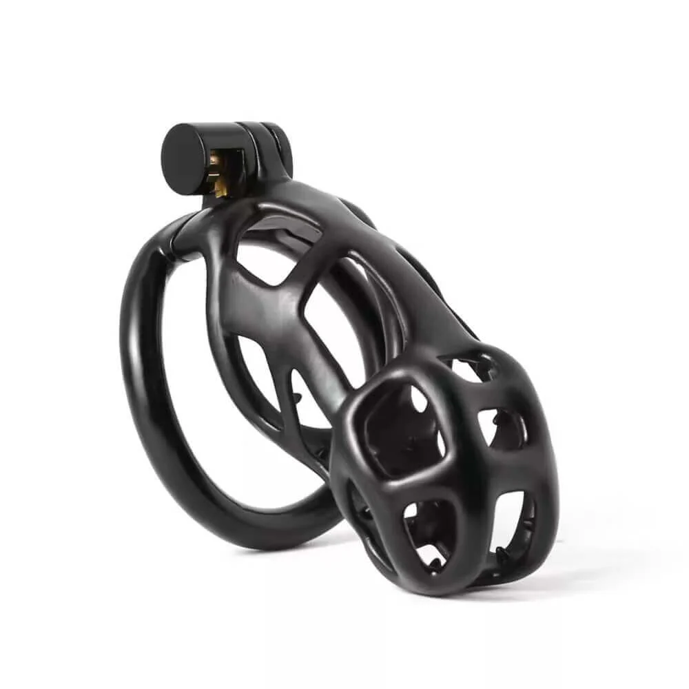 Mamba Spiked Black Chastity Cage - Image 2