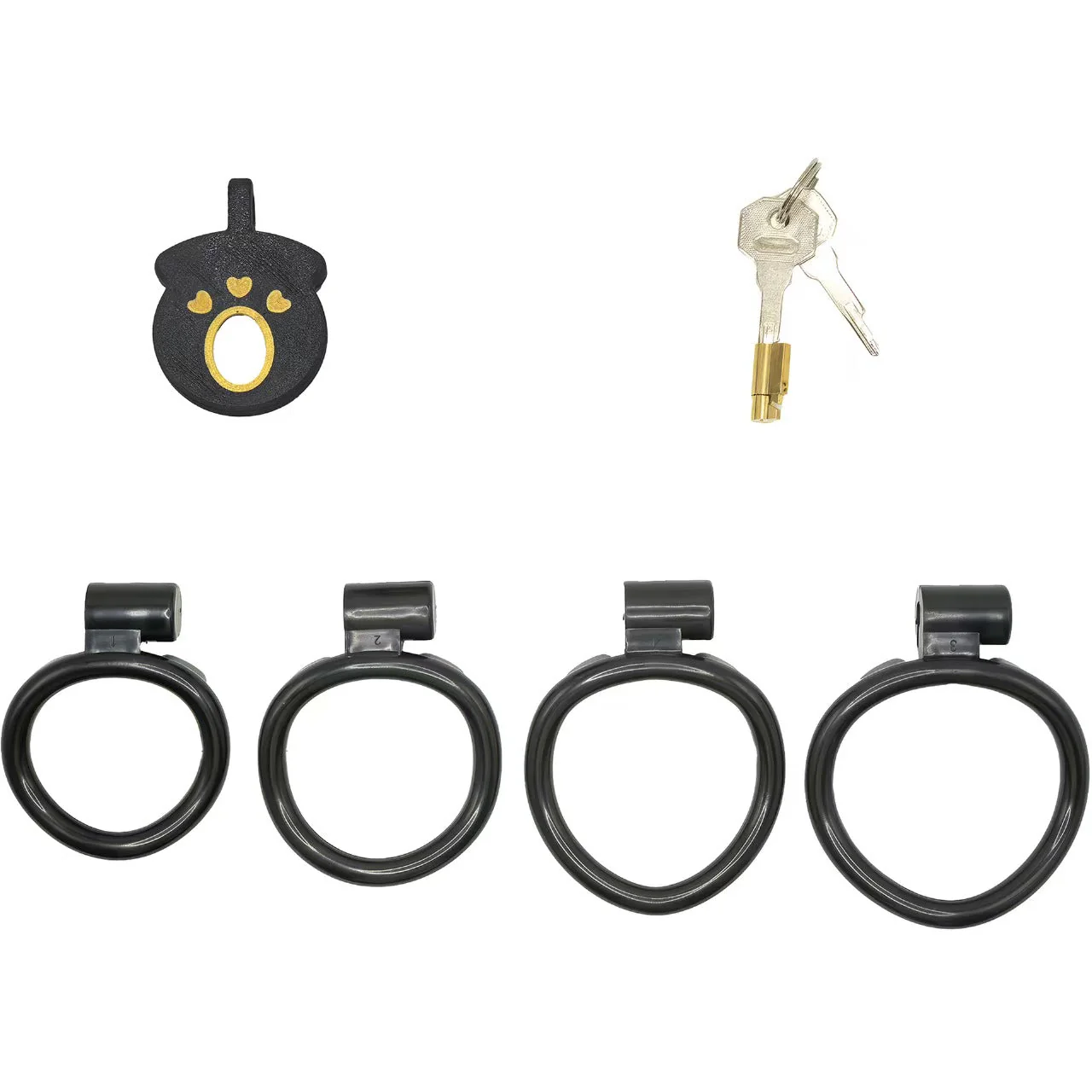 Matte Flat Chastity Cage - Image 6