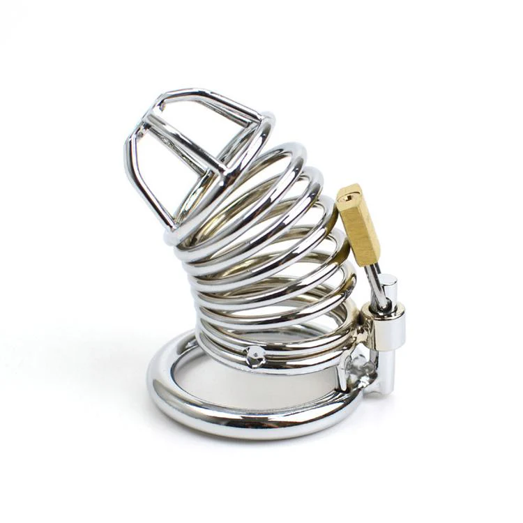 METAL Chastity COCK CAGE 3.31 INCHES LONG - Image 2