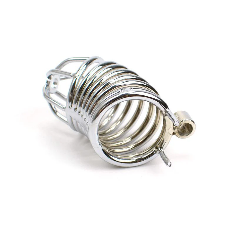 METAL Chastity COCK CAGE 3.31 INCHES LONG - Image 3