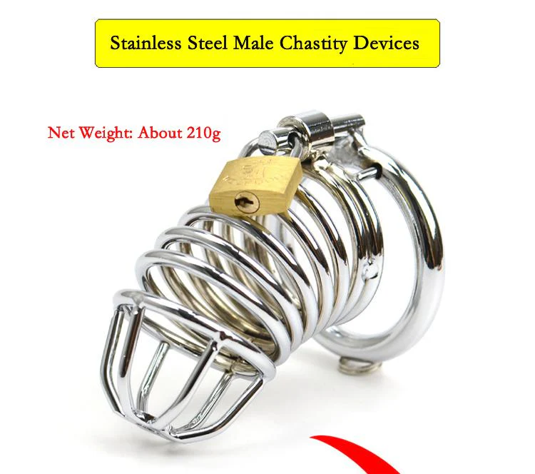 METAL Chastity COCK CAGE 3.31 INCHES LONG - Image 6